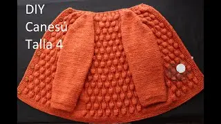 How to knit sweater with size 4 needles - Part 2 -