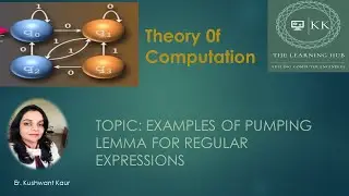Pumping Lemma for Regular Expressions Examples