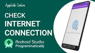 How to check internet Connection In Android Studio || Internet Connection Programmatically 