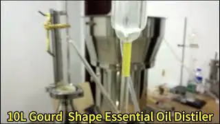 10L Gourd  Shape Essential Oil Distiller to extract different essential oils