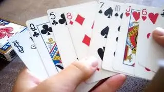 Обучение фокусу с картами #1 (Проявление тузов)