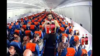 Аэрофлот предлагают напитки. (метро люблино работаем)