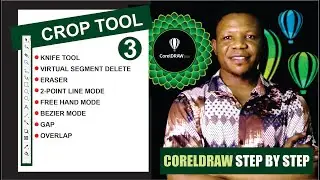 Crop Tool, Knife Tool, Virtual Segment Delete and Eraser Tool in CorelDraw
