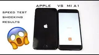 Xiaomi Mi A1 vs iPhone Speed Test