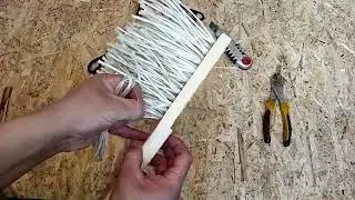Жизнь в Уральской глубинке. Щетка-сметка своими руками 
