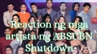 ÀBS-CBN SHUTDOWN/SAMUTSARING REACTION