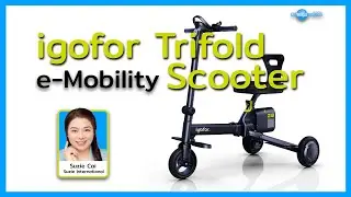 CIO World Business Tech Review: igofor. Trifold e-Mobility Scooter