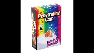 Pena Coin - Münze durch Tuch Durchdringung