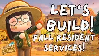 Fall Farm Resident Services Speed Build | Animal Crossing New Horizons