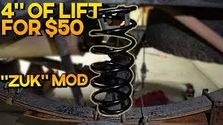 How To: Rear Lift on a 1st Gen 4Runner, Fix Sagging Leaf Springs | ZUK MOD (1984 - 1988)