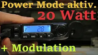 PNI Escort HP 6500 - Power Mod + bessere Modulation AM/FM - CB-Funkgerät