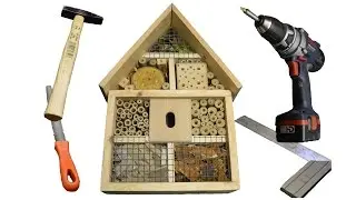 Insektenhotel / Nützlingshaus bauen