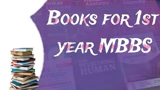 Books Read in 1st year MBBS | #mbbsmotivation #mbbsbooks #neetmotivation