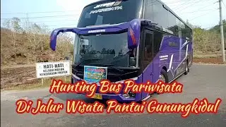 Hunting Bus Pariwisata di Jalur Wisata Pantai Gunungkidul