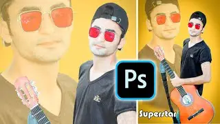 guitar photo editing | guitar with boy | Photoshop cc manipulation tutorial 2020 | shahbaz edits
