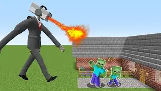 KAMERA ADAM VS EN GÜVENLİ EV 😱 - Minecraft