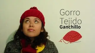 Gorro tejido a ganchillo - Básico