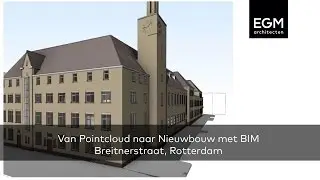van Pointcloud naar Nieuwbouw met BIM - Breitnerstraat Rotterdam
