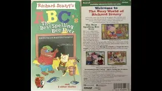 Richard Scarry - The Best Spelling Bee Ever - VHS-Rip