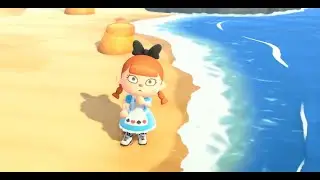 ASMR - Animal crossing New Horizons - Living on a hill