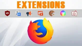 How to install extensions in Mozilla Firefox + extensions that I use