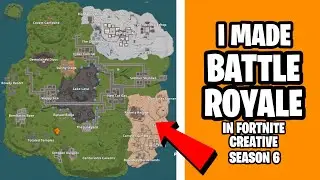 I Made A Mini Battle Royale Map In Fortnite Creative (Wotts Royale Fortnite Mini BR Season 6)