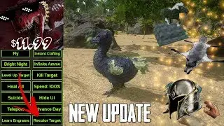 ARK Mobile: New Update Manticore Helmet, Recolor Button, and More!!