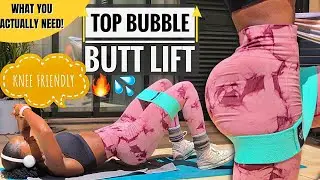 2-Week BUBBLE BUTT & HAMSTRING Pump 🍑 GLUTE BRIDGE Resistance Band Challenge #3