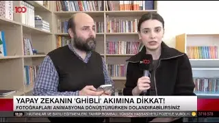 tv100 | Prof. Dr. Ali Murat Kırık | ChatGPT'deki yapay zeka Ghibli akımı tuzağa düşürebilir!