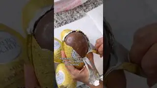 WATCH WHAT I FOUND INSIDE THIS GIANT FERRERO ROCHER EGG 
