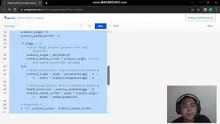 Program Python Double Smoothing
