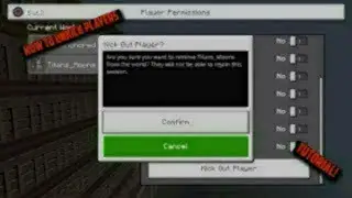 Minecraft: How To Unkick Players! 