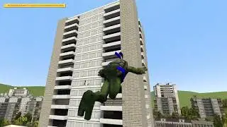 Garry's Mod Teenage Mutant Ninja Turtles Leo rag doll. Ft The Simpsons
