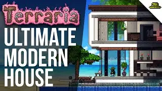 Ultimate Modern House | TERRARIA 1.4 SPEED BUILD