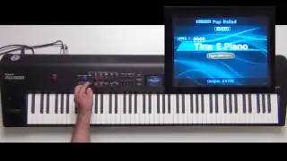 Roland RD-800 - How to add effects to EP - Part 2 - Delay