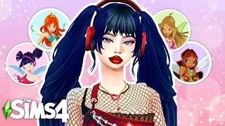 RECREATING ICONIC WINX CHARACTERS IN THE SIMS 4!😍