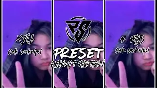 PRESET ALIGHT MOTION 😼 || VIRAL TIK TOK || SOUND JAGA KAMU🎶🤩