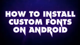 HOW TO INSTALL CUSTOM FONTS IN PIXELLAB (Android)
