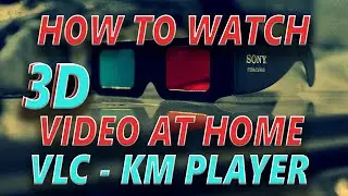 How to watch 3d movies on laptop with glasses | How to watch 3d Videos at home