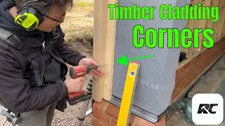 Timber Cladding how to do corners full tutorial