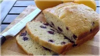 How to Make Lemon Blueberry Bread