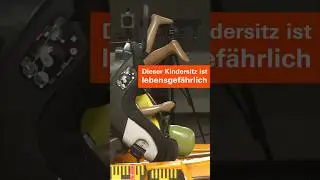 Dieser Autokindersitz ist lebensgefährlich (Stiftung Warentest)