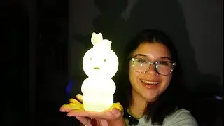 unboxing RARE Smiski lamp :O