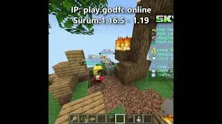 Minecraft Sunucumdaki Oyuncuları Hileyle Trolledim #shorts