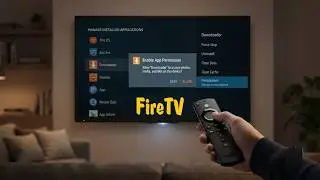 Fire TV How Make ENABLE APP Permission Prompt Notification Reappear (Accidentally Disabled Stick Fix