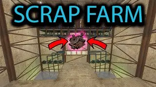 RUST INDUSTRIAL SCRAP FARMING [AFK FISH FARM]