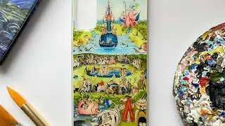 Hagamos la pequeña obra de arte con más detalle que he pintado
