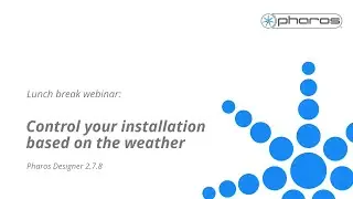 Webinar 1 - Control your installation based on the weather