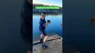 not saying rock throwing should be an Olympic sport, but if it was, what type of medal am I winning?