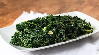CAVOLO NERO RIPASSATO IN PADELLA: contorno perfetto!